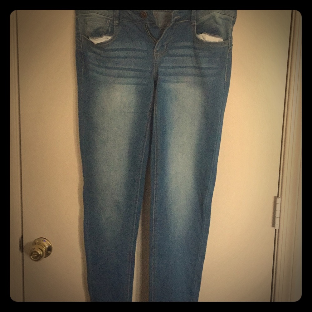 Pre-owned S 6 Pairs Blue Jeans